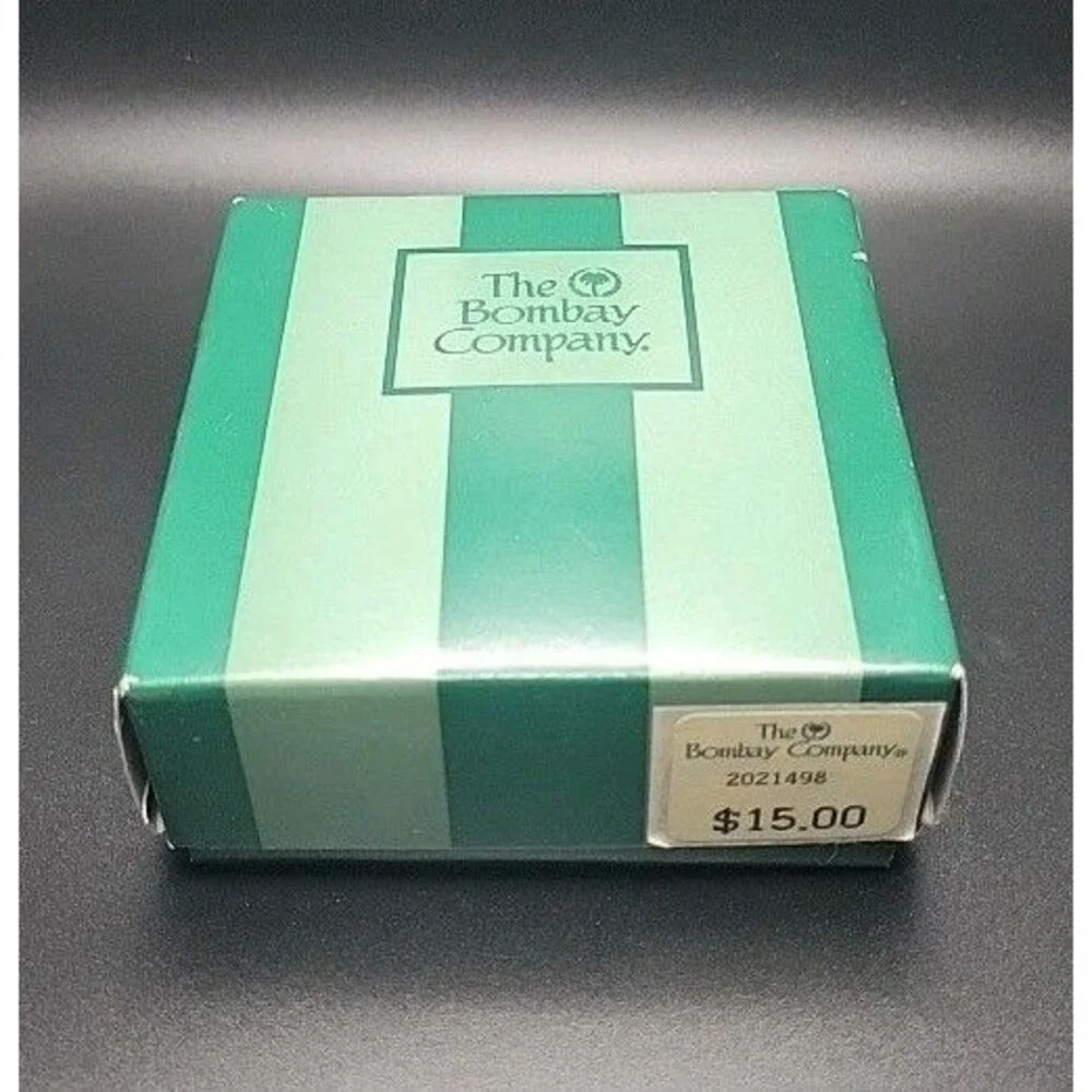 Vintage Bombay Company Silver Classical Suite Coasters Set of 4 Godinger Music